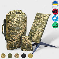 Сумка рюкзак для Старлинк Starlink V2 (в комплекте 2 подсумка) мультикам, пиксель, олива, хаки, койот, чёрный Пиксель ММ14