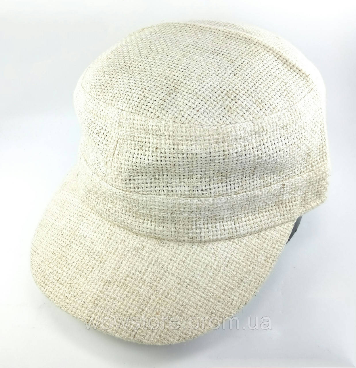 Кепка Немка льняная 59-60 Мужские кепки немки таблетка на весну лето ...