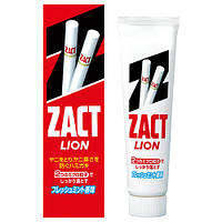 Японская зубная паста для курильщиков Zact Lion 150г
