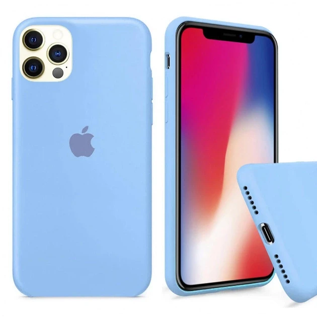 Чохол силіконовий для Айфон 11 / Silicone Full Case для iPhone 11 (Ліловий/ Lilac), фото 1