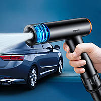 Минимойка высокого давления для авто Baseus Car Wash GF3, Черный / Насадка на шланг высокого давления