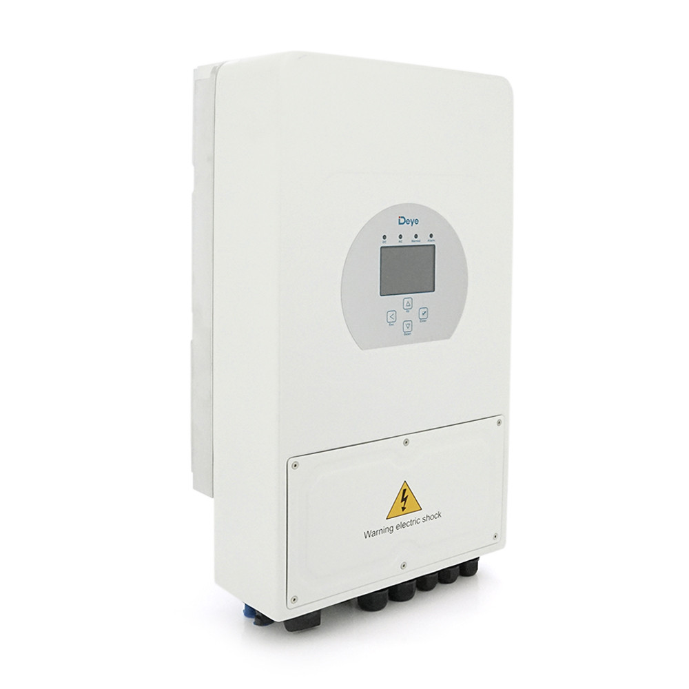 Гібридний інвертор (hybrid) Deye SUN-6K-SG03LP1-EU WI-FI, 6 кВт, однофазний, (МРРТ 125-425/ 120А/DC48В)Parallel