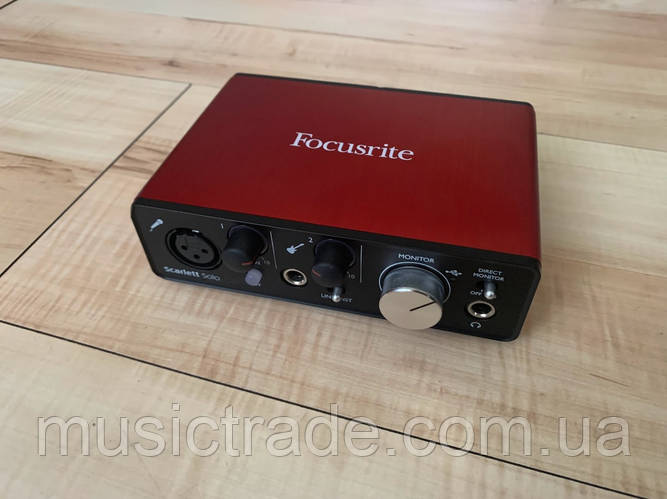 DJ機材 Focusrite Scarlett Solo gen2 Focusrite Scarlett solo (4th Gen) 2in 2out オーディオ