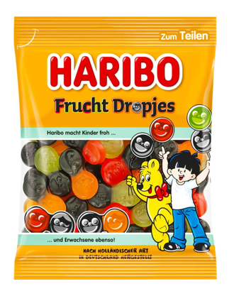 Haribo Fruit Drops 160g 1/34