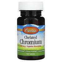 Carlson Chelated Chromium 200 mcg 100 таблеток CAR-05511 PS
