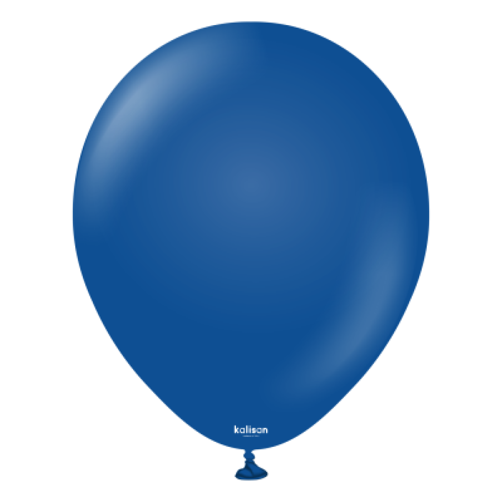 Латексна кулька Kalisan темно-синій пастель (Dark blue) 12"(30см) 1шт
