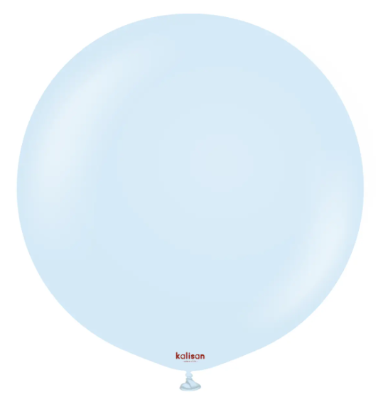 Латексна кулька Kalisan блакитна (Baby Blue) пастель 18"(45см) 1шт