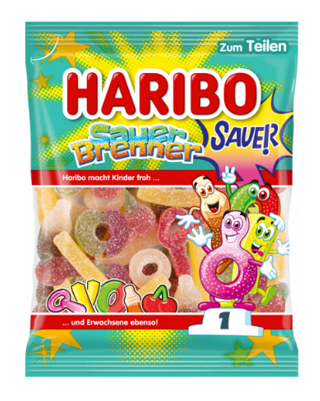 Haribo Sauerbrenner 160g 1/17