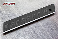 Лезвия для канцелярского ножа 18мм Woodpecker Premium черные 10шт FD-B50