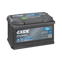 Аккумулятор автомобильный EXIDE PREMIUM 72A EA722 l