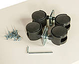 Косметологічний столик на коліщатках, мобільний візок на колесах, етажерка для косметолога, перукаря, фото 5