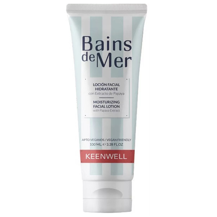 Зволожуючий лосьйон для обличчя з екстрактом папаї Keenwell Bains de Mer Moisturizing Facial Lotion 100мл, фото 1