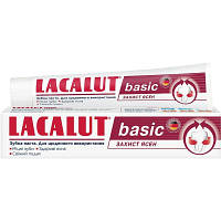 Зубная паста Lacalut Basic Защита десен 75 мл 4016369961605 l