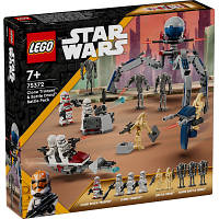 Конструктор LEGO Star Wars Клоны-пехотинцы и Боевой дроид. Боевой набор 215 деталей 75372 l