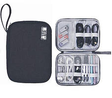 Переносной рганайзер для зарядных устройств, флешок, проводов Travel Digital Bag