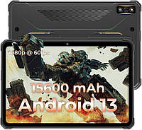 Защищенный планшет Hotwav R7 Orange 6/256Gb 10,1" 4G 15600mAh Бронированный + стекло!
