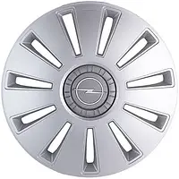 Колпаки на колеса "Кенгуру" Rex Opel, ковпаки на диски (комплект 4 шт.)+Подарок комплект хомутов.
