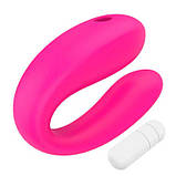 Парний вібратор для подвійної стимуляції G-Spot - Рожевий - Вібратори, фото 4