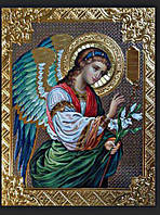 Алмазная мозайка икона Ангел Хранитель 5070 см квадратные стразы