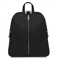 Женский рюкзак кожаный мягкий Tuscany TL141982 Черный ET, код: 7615757