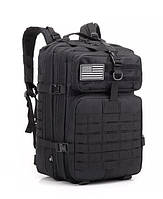 Тактический походный рюкзак на 45 л D3-GGL-304 Solve Черный ET, код: 8447095