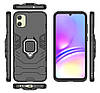 Чохол бампер Primolux Ring Armor для телефона Samsung Galaxy A05 (SM-A055) - Black, фото 4