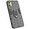 Чохол бампер Primolux Ring Armor для телефона Samsung Galaxy A05 (SM-A055) - Black, фото 3