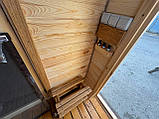 Дерев'яна мобільна Баня-Квадро квадро 4 метри "LNK", фото 9