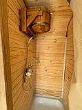 Дерев'яна мобільна Баня-Квадро квадро 4 метри "LNK", фото 8