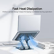 Підставка столик для ноутбука BASEUS UltraStable Pro Series (Three-Fold Version) (сірий), фото 6