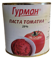 Томатна паста 25%, ж/б, 2900г (ТМ "Гурман")