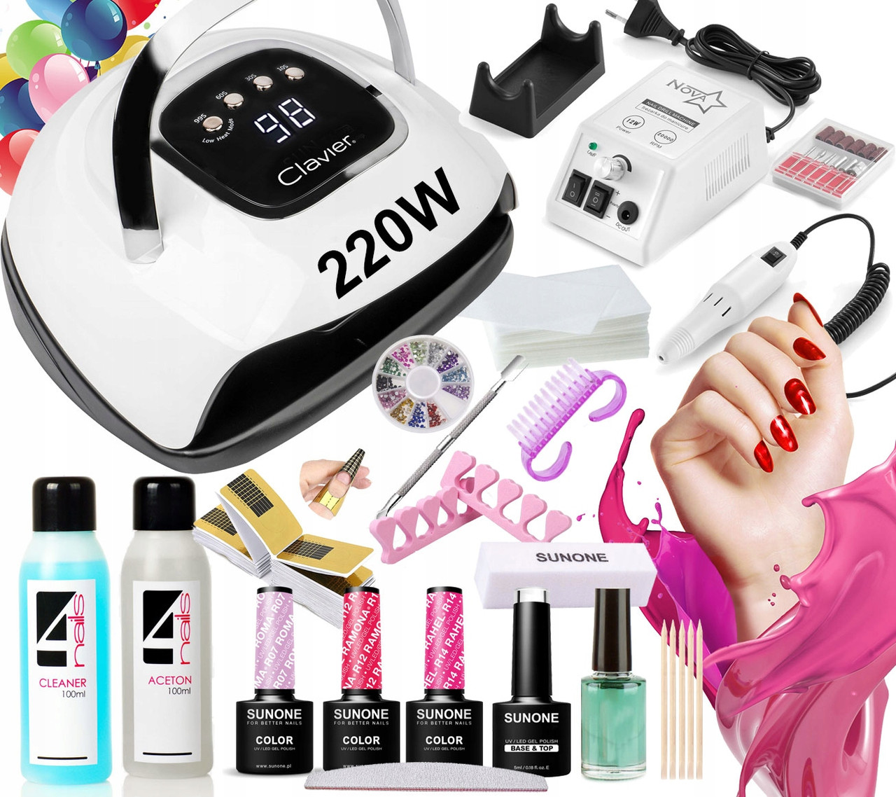 Стартовий набір для манікюру Clavier, фото 1