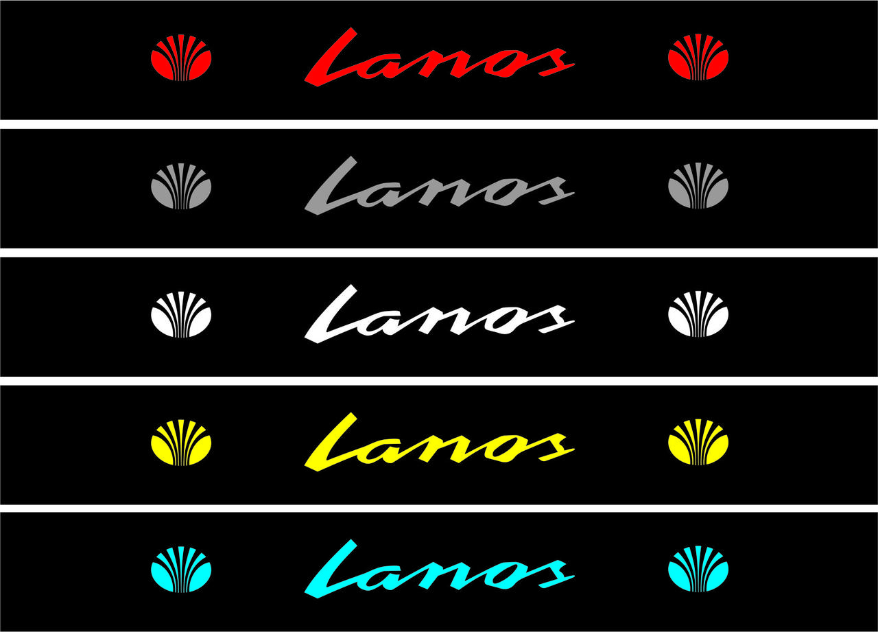 Сонцезахисна наклейка на лобове скло LANOS