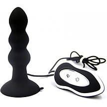 Анальна пробка X-Control з вібрацією 2,8 см, фото 4