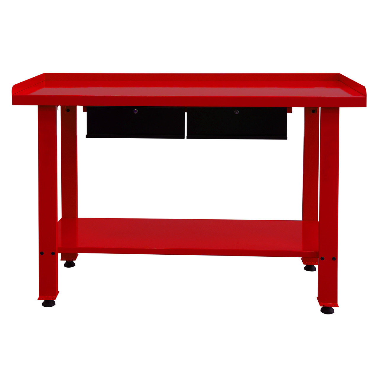 Верстат слюсарний cтaлeвий пpoфecійний з виcувними ящикaми TRGL209 TORIN, фото 1