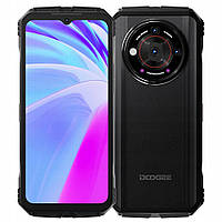 Защищенный смартфон Doogee V30 Pro Black 12/512Gb 10800mAh NFC Мощный телефон