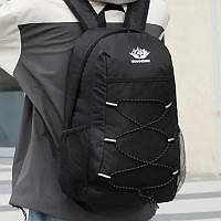 Мужской рюкзак спортивный молодежный вместительный для тренировок городской повседневный черный Vanaheimr