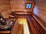 Дерев'яна мобільна Баня-Квадро "Трансформер" 7 метрів. Стіл трансформується у ліжко, фото 4