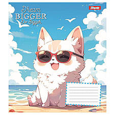 Набір зошитів 12арк. коса лінія 1Вересня Dream bigger, уп.25шт. (766928), фото 2