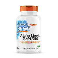 Натуральная добавка Doctor's Best Alpha-Lipoic Acid 600 mg, 180 вегакапсул CN5301 PS