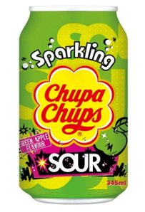 Chupa Chups  Sour Green Apple 345ml 1/24