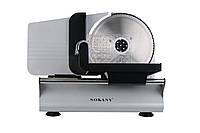 Ломтерізка Sokany SK-446 Electric Food Slicer 500W слайсер для дома