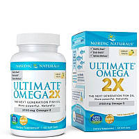 Жирные кислоты Nordic Naturals Ultimate Omega 2X, 60 капсул CN6950 PS