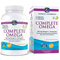 Жирные кислоты Nordic Naturals Complete Omega, 180 капсул - лимон CN6912 PS