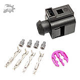 Фішка датчика abs обертів колеса A2 Audi 4B0973712 4G0972254A 4G0972253A, фото 2