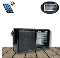 Портативное радио, Bluetooth колонка Golon RX-4700BS SOLAR, USB, TF, солнечная панель 9157
