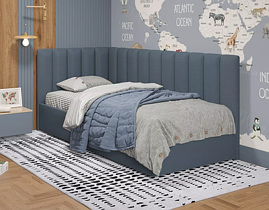 Ліжко кутове Престон без механізму 90х190 TM Matroluxe