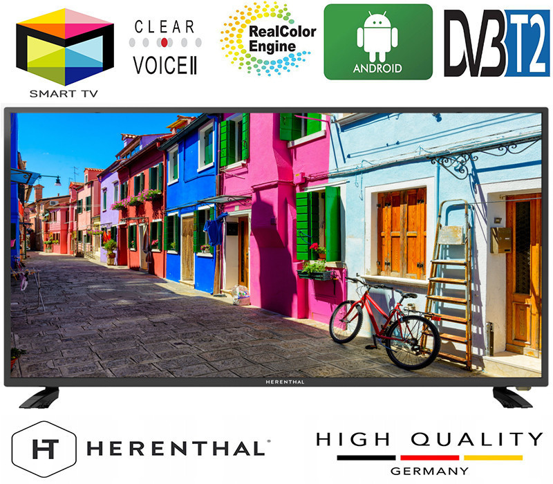 Телевизор Herenthal led smart tv 50", фото 1