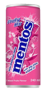 Mentos Rainbow 7 Mixed Fruits 240ml 1/24