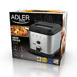 Фритюрниця Adler AD 4911 1,5 L 900Вт, фото 6